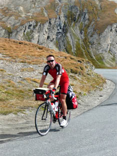 Bijna boven op de Col d'Iseran