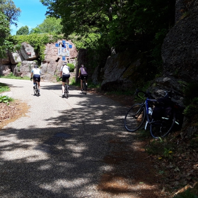 Nieuwe opgang van de Col du Schanz