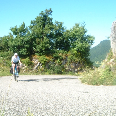 De spectaculaire virages op de Grand Colombier