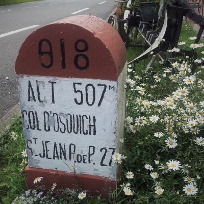 Col d'Osquich, de eerste Pyreneeën-col